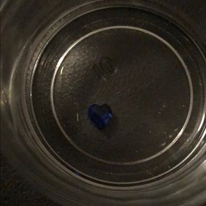 Origami owl September heart birthstone charm